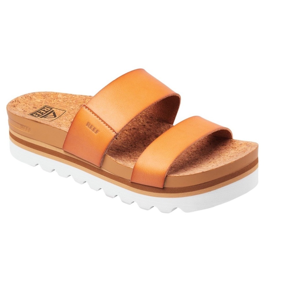 Reef‎ Cushion Vista Hi Sandal Natural Women's Size 11